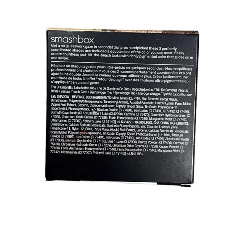 Smashbox Photo Edit Eye Shadow Trio HOLY CROP Miss Chili Outfoxed Loungerie NWB